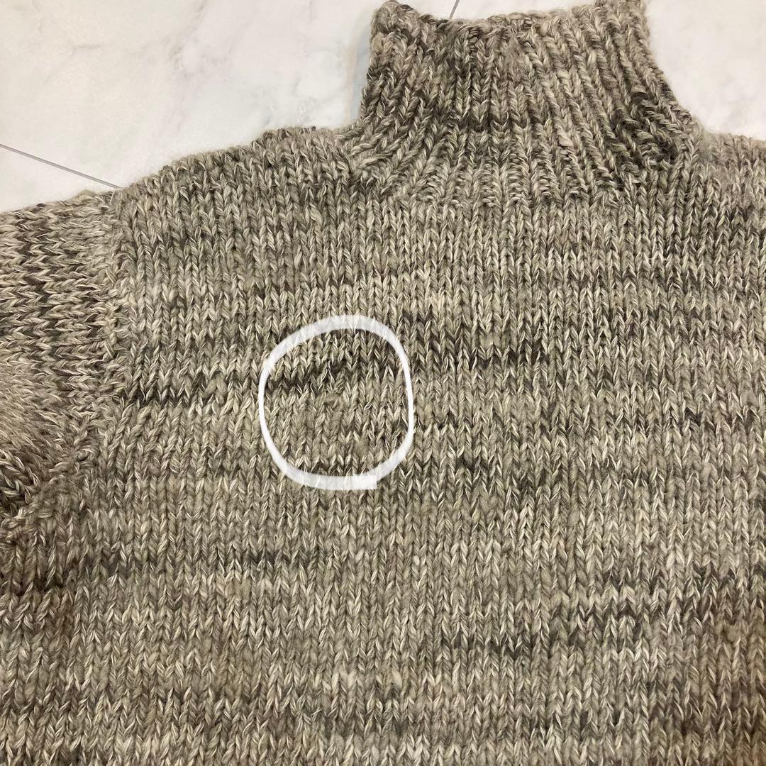 45R ウールニット ハイネック