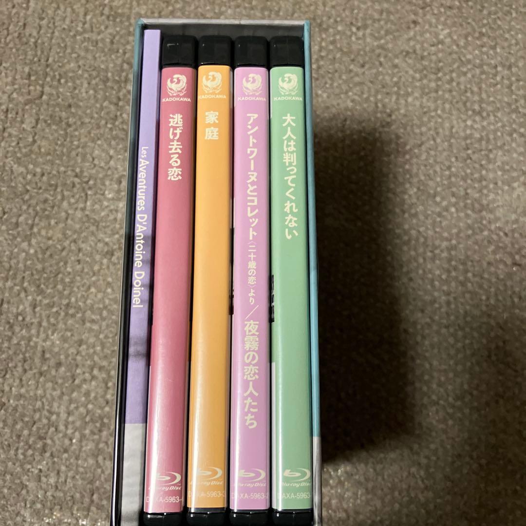 トリュフォー アントワーヌ・ドワネルの冒険 4K修復版Blu-rayBOX4枚組