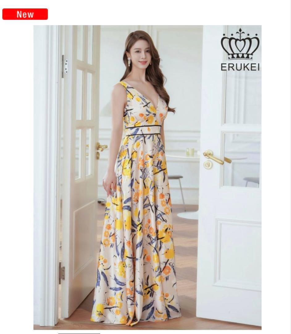 ERUKEI バックスピンドル ドレス