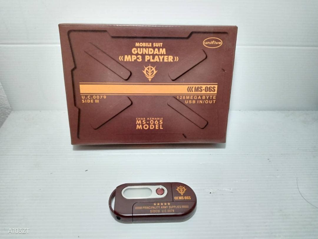 「ジャンク品」ガンダムMP3 PLAYER MS-06S MODEL