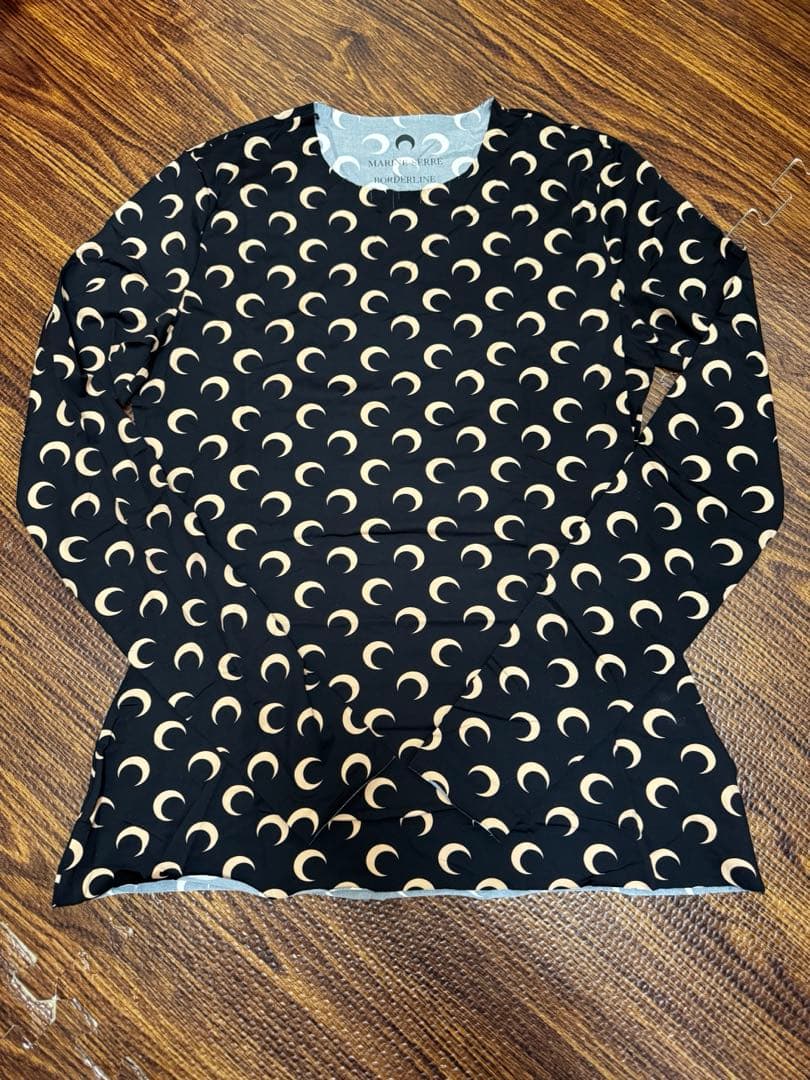 Marine Serre 長袖 プリントトップス
