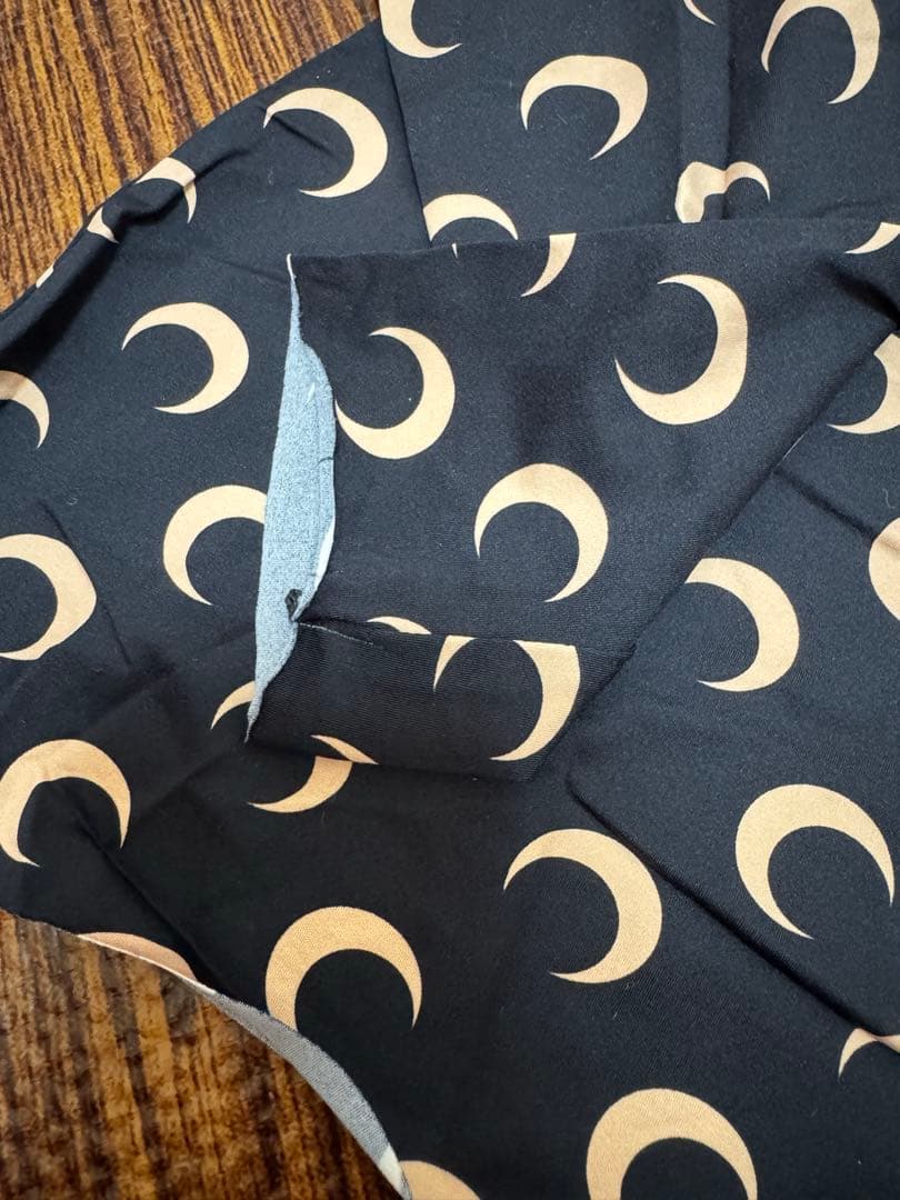 Marine Serre 長袖 プリントトップス