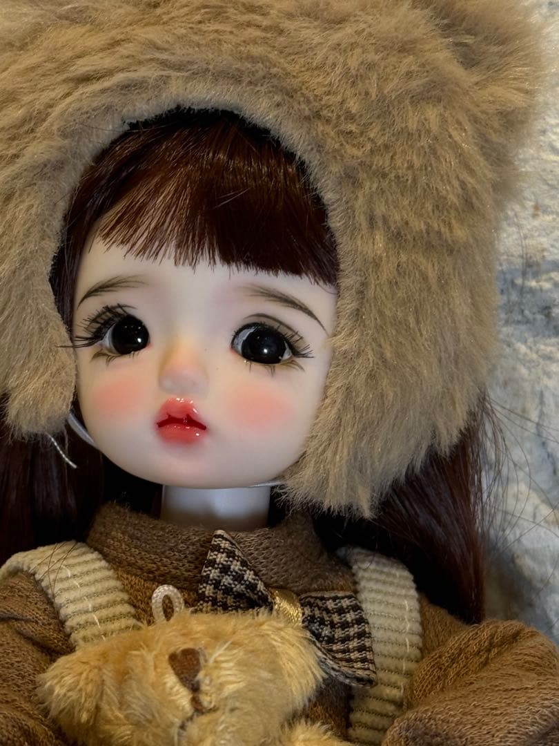 ドール 30cm本体＋衣装2着＋靴2足＋バッグ1点 ウィッグカスタムドール