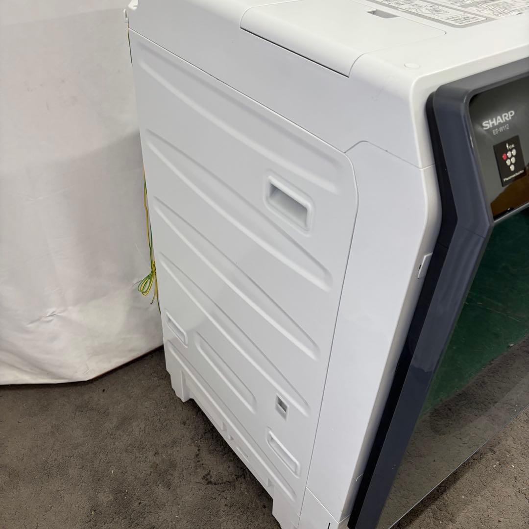 ★77　ドラム式洗濯機　SHARP　11キロ　左開き　安い　中古　綺麗　設置無料