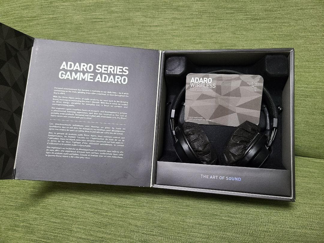 Razer adaro wireless ヘッドフォン