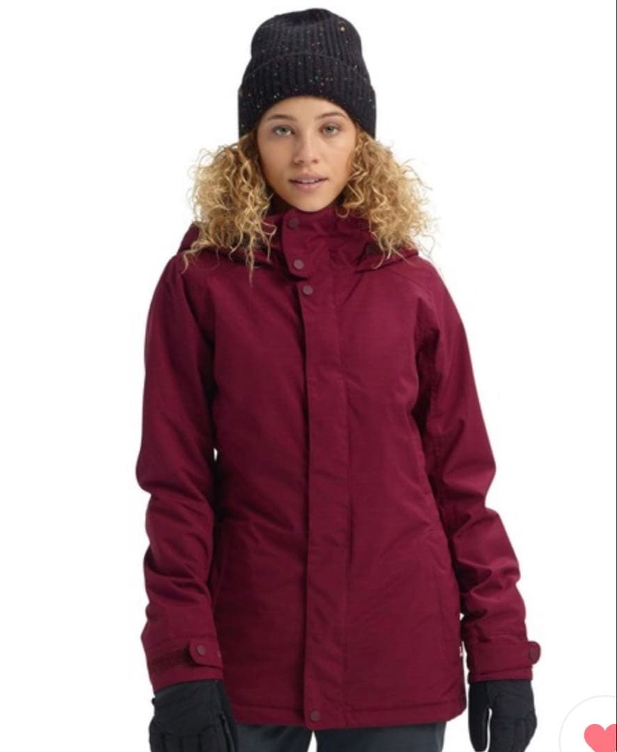 BURTON バートン　バーガンディ フード付きジャケット