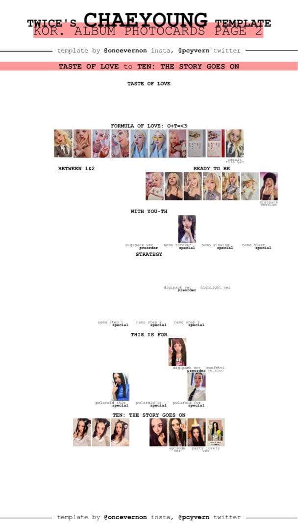 TWICE チェヨン トレカ コンプリート 143枚セット　にゃん♡