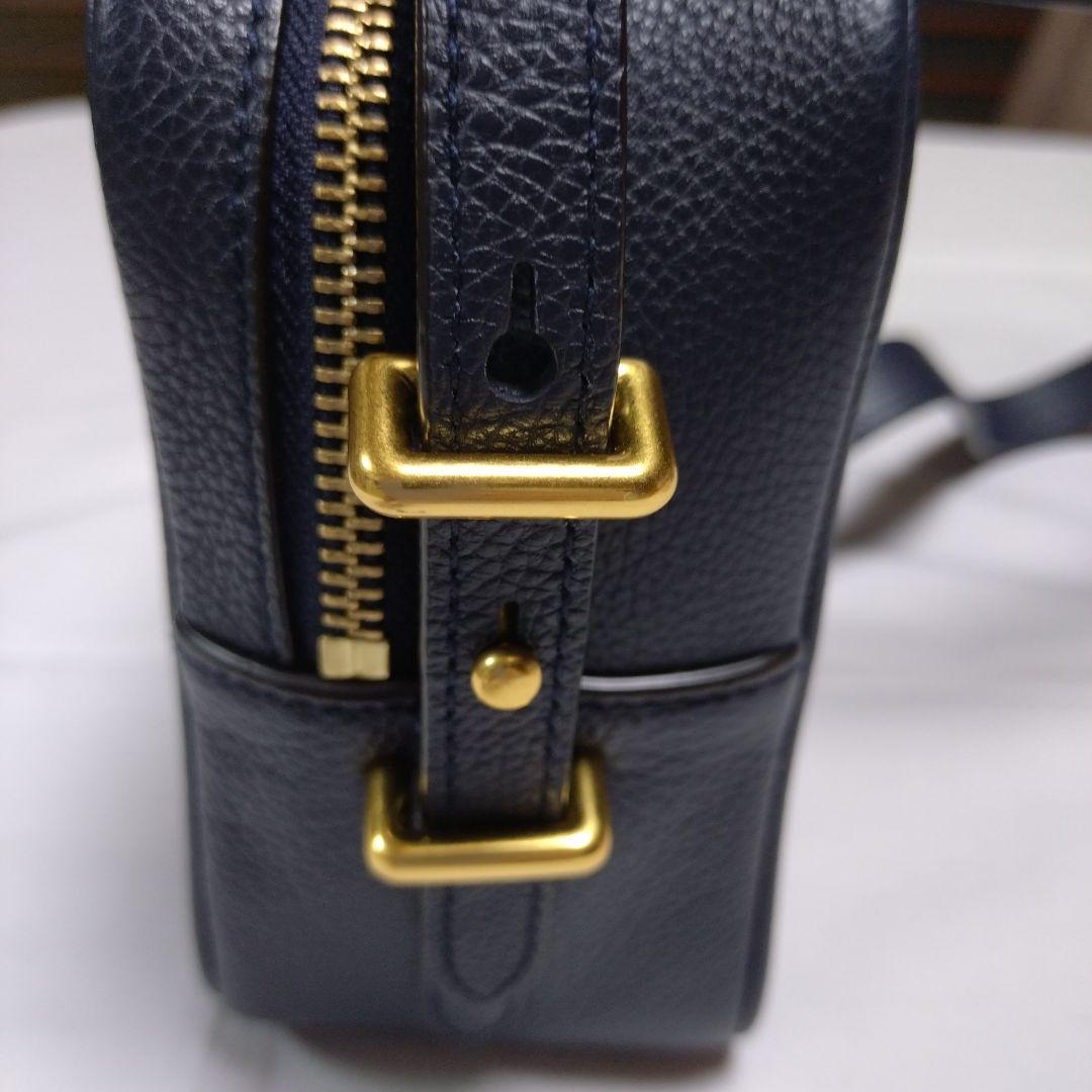 ☆新品☆ ラルフローレン　牛革製クロスボディバッグ