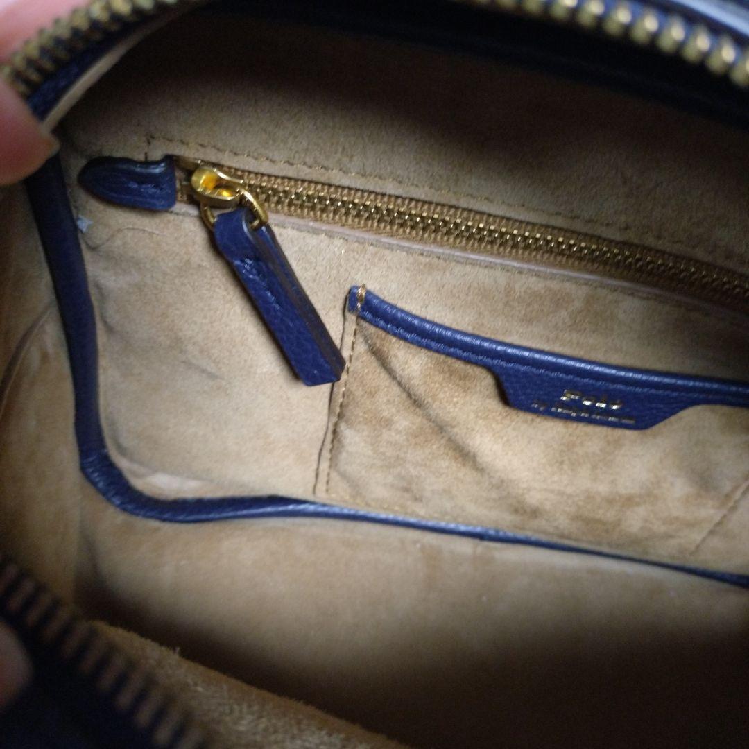 ☆新品☆ ラルフローレン　牛革製クロスボディバッグ