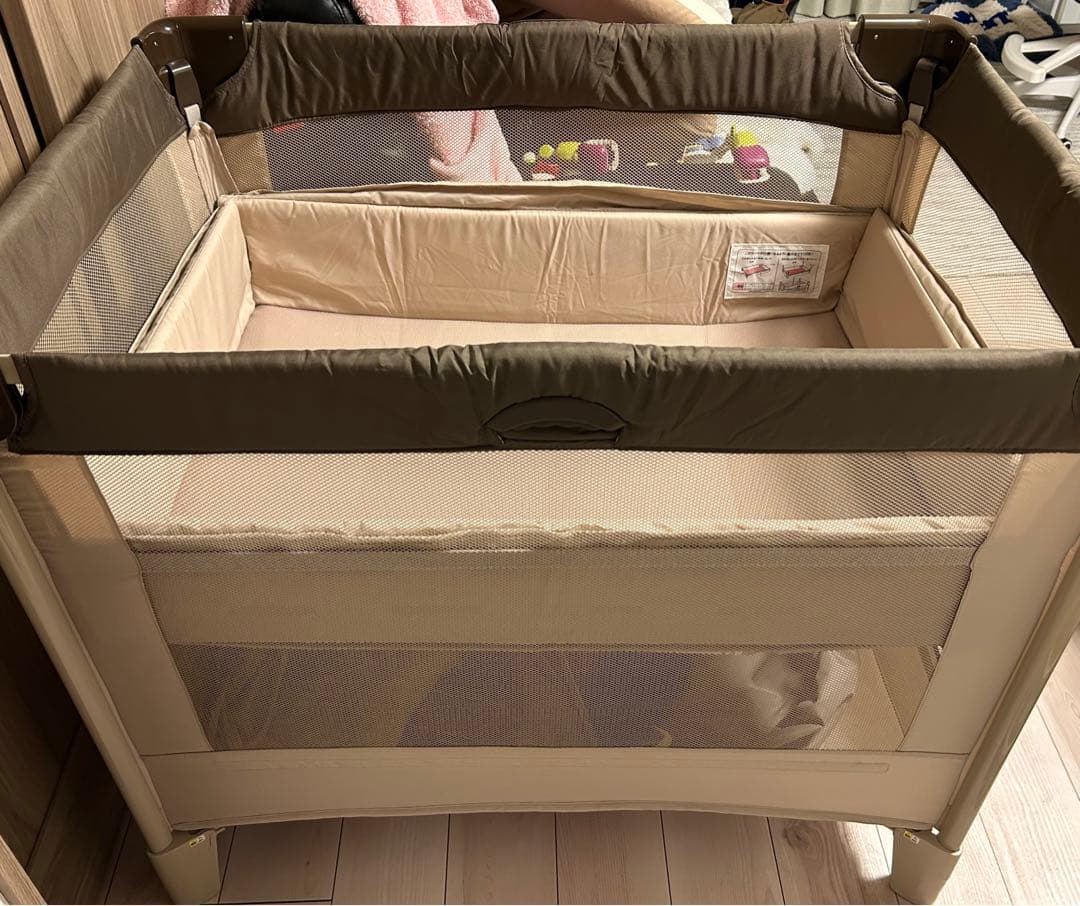 Aprica ベビーベッド ココネルとマットレス