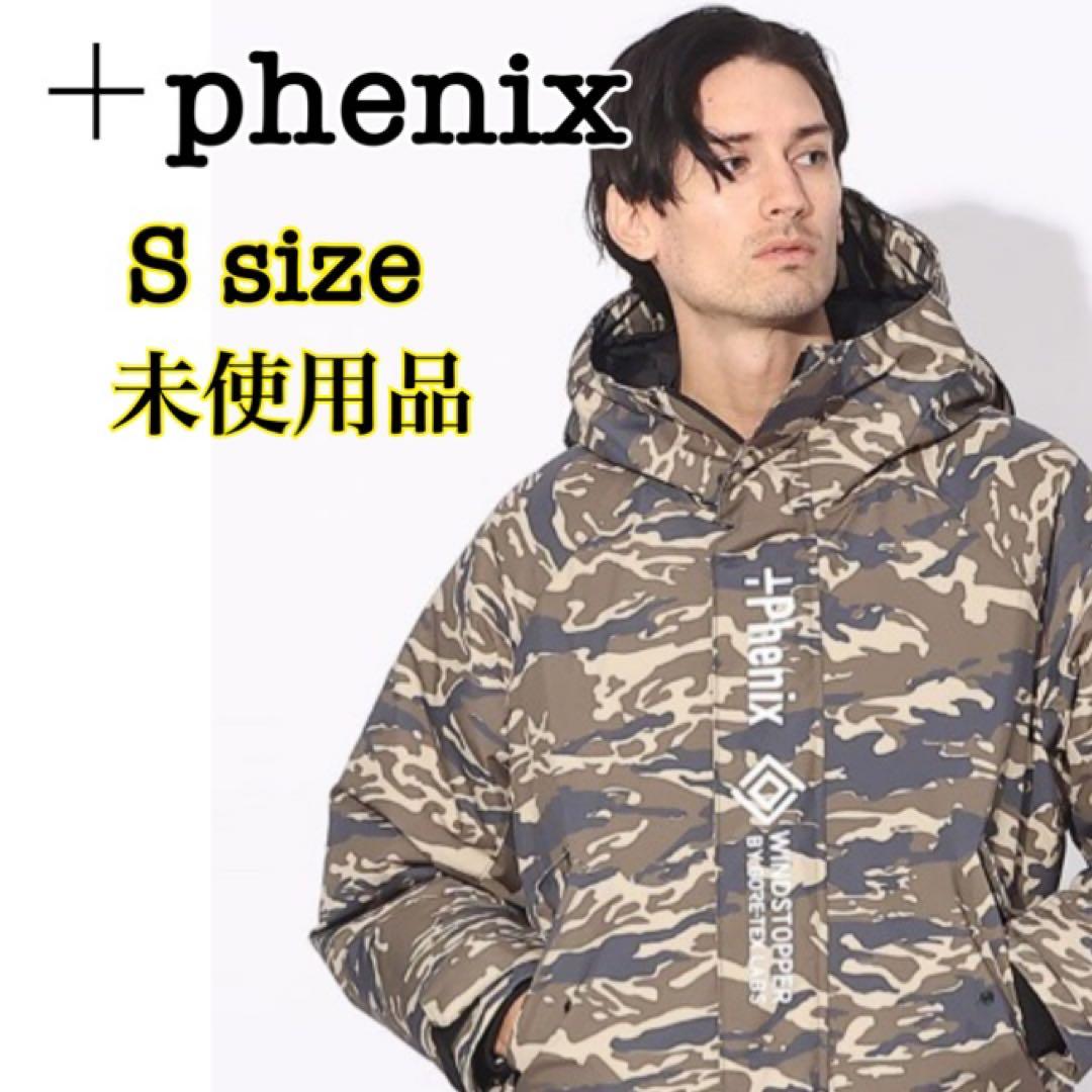 新品　プラスフェニックス　+phenix　迷彩柄　ダウンジャケット　メンズ