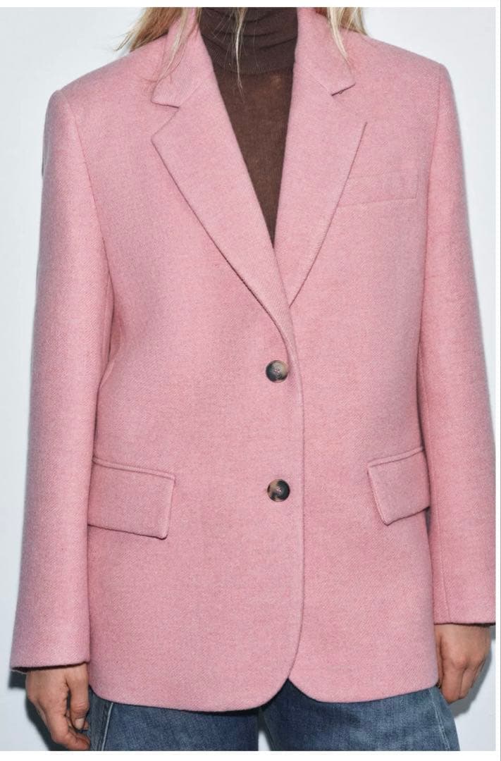 amyさん専用　ZARA ピンクジャケット　Sサイズ