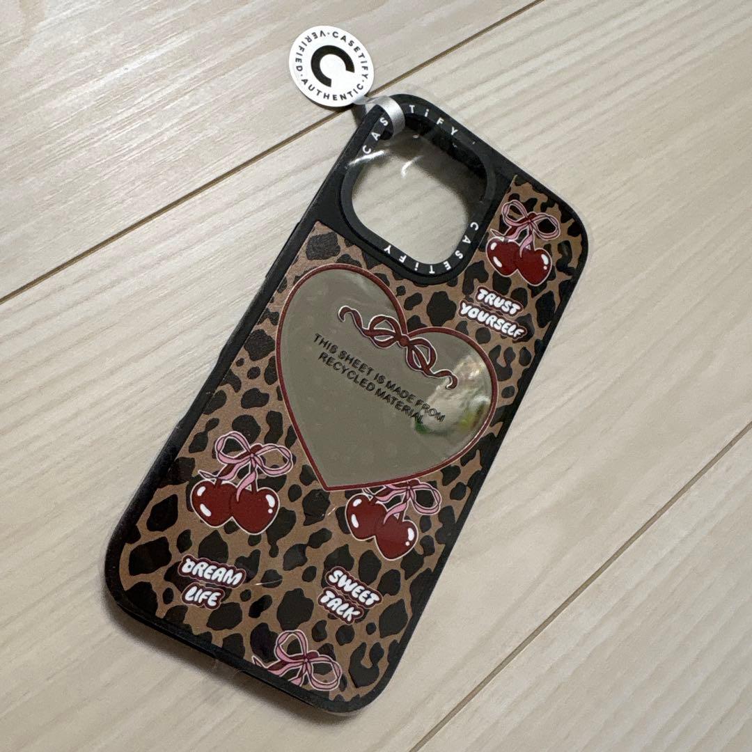 【新品未使用】CASETiFY iPhone16 レオパード