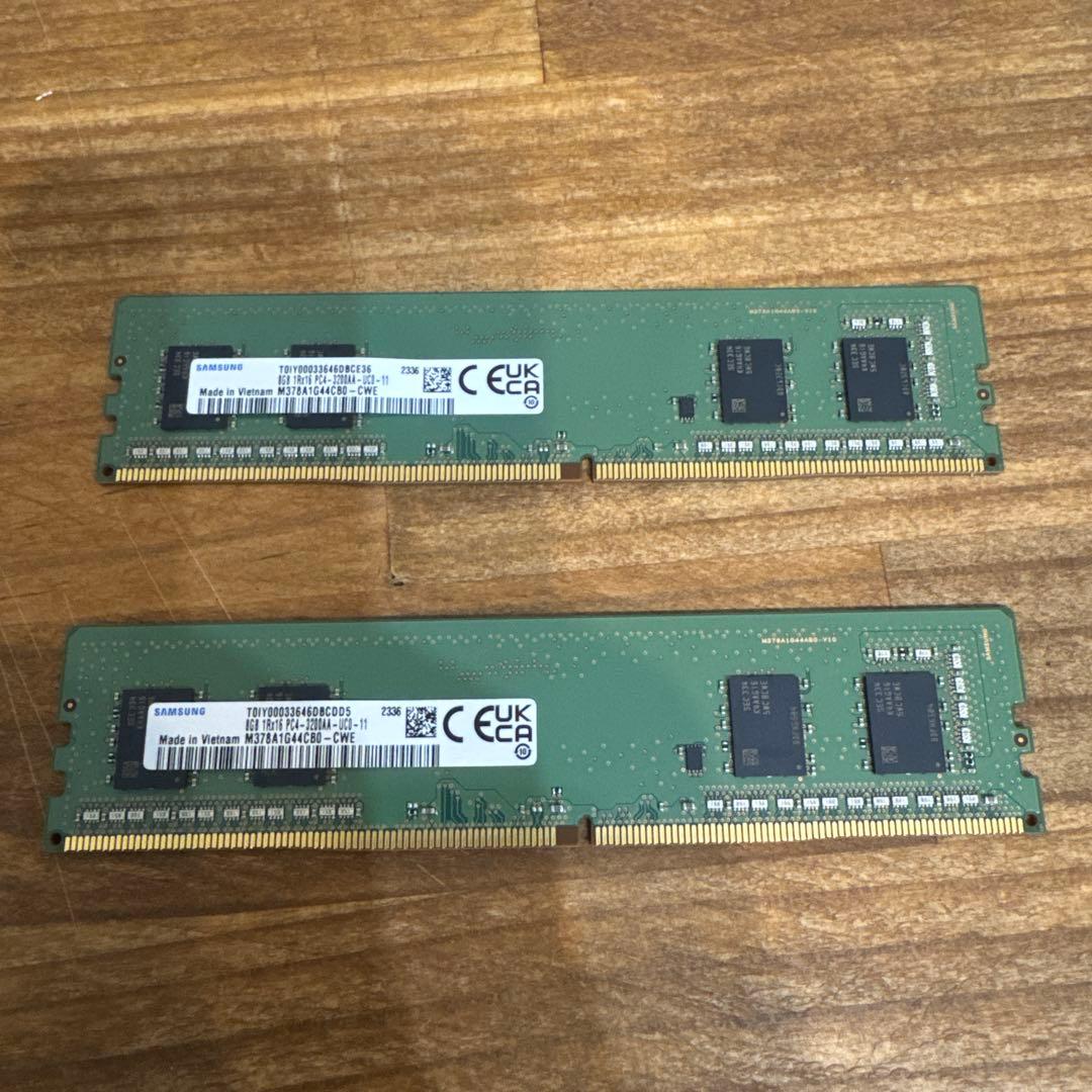 DDR4 PC4-3200AA 16GB（8GB×2）