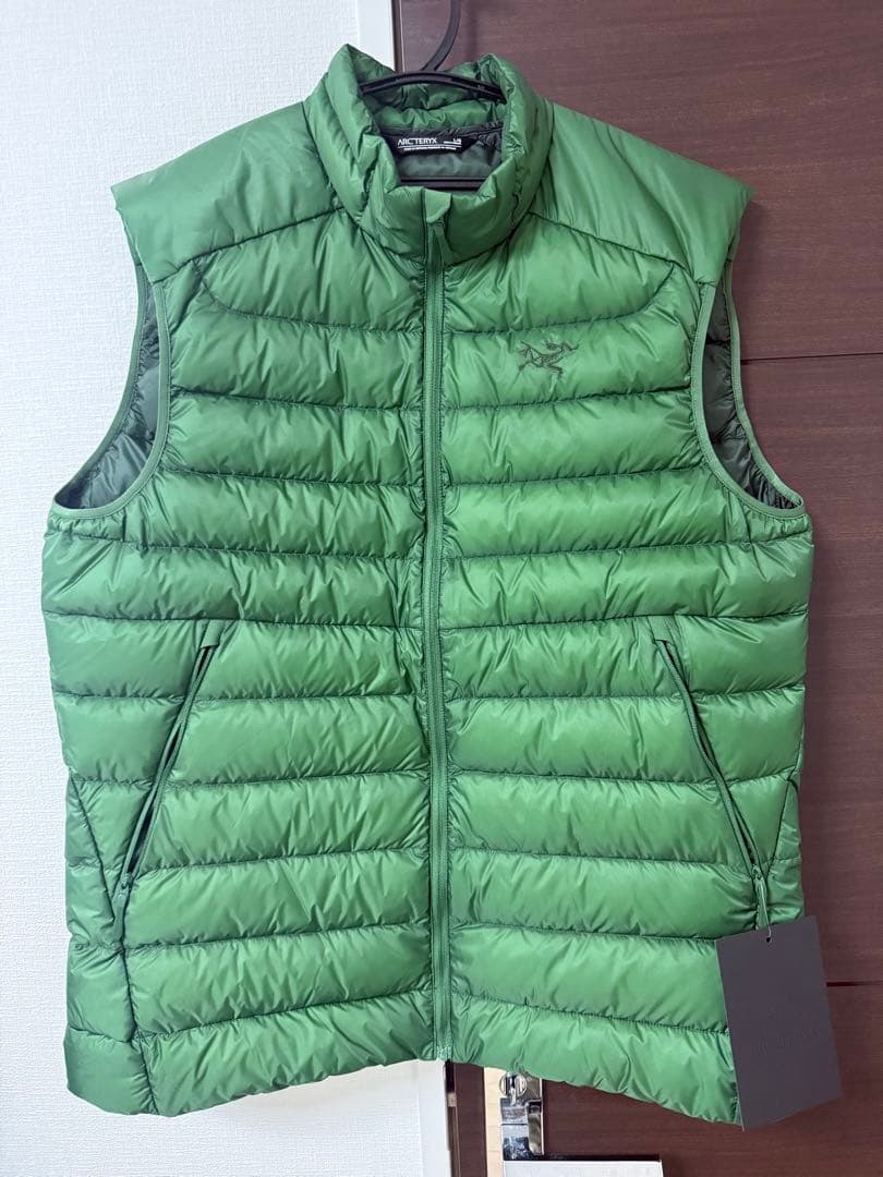 ARC'TERYX グリーン ベスト L 新品タグ付き