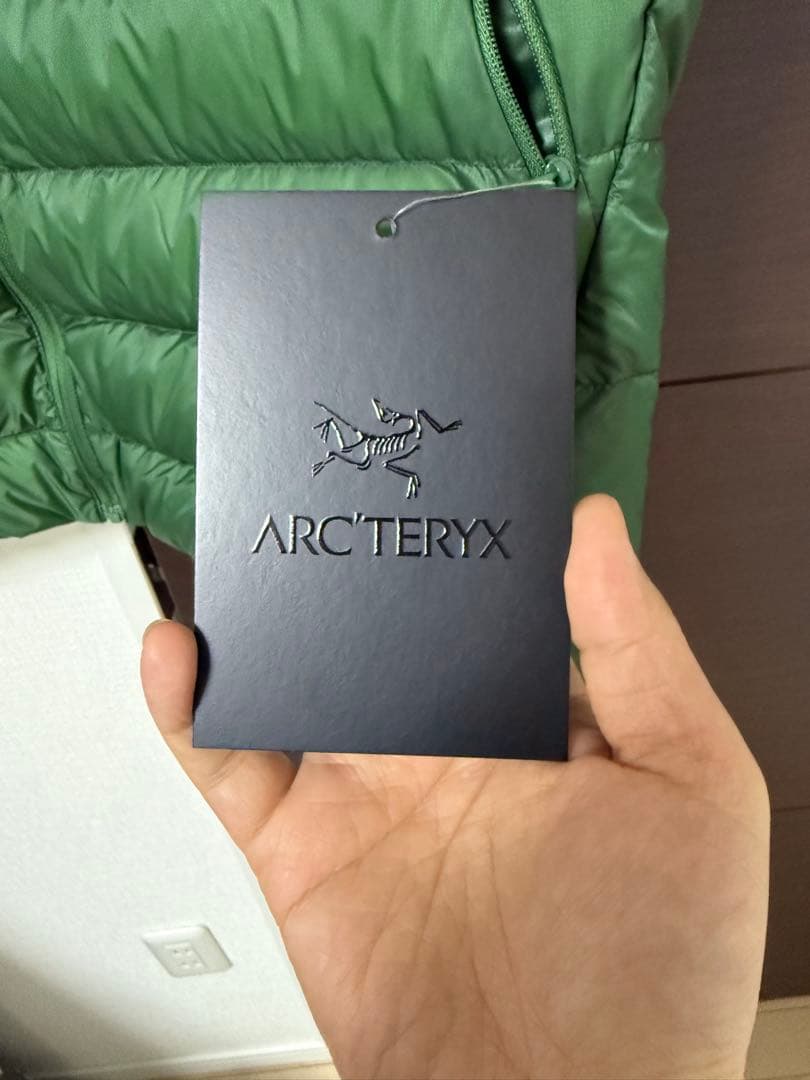 ARC'TERYX グリーン ベスト L 新品タグ付き
