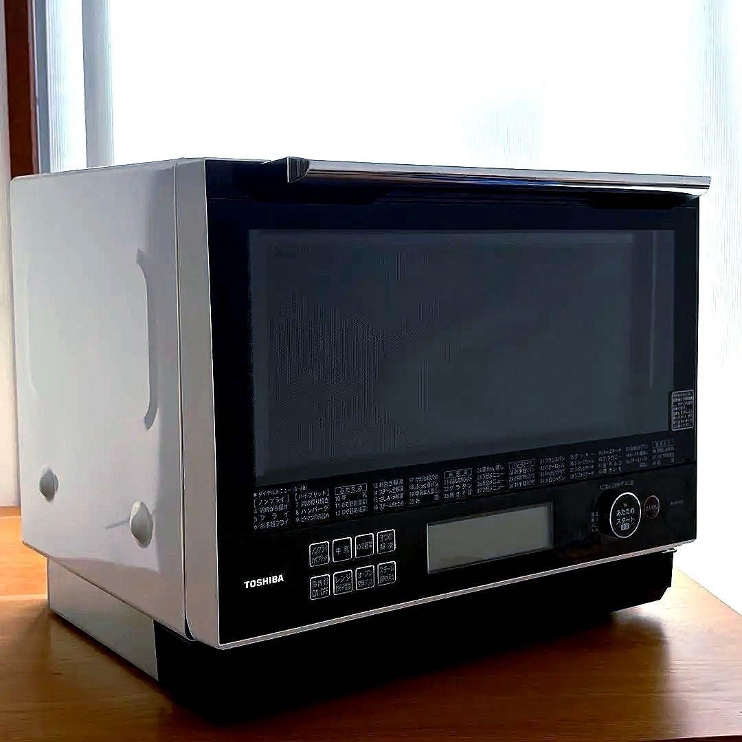 動作確認済 東芝 オーブンレンジ石釜ドーム　ER-SD3000(W)2020年製