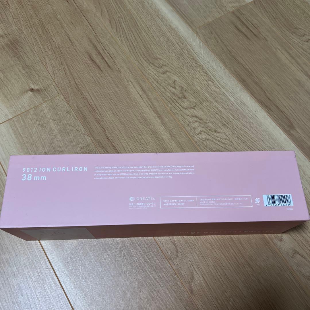 クレイツ　イオンカールアイロン38mm MICHI×9012コラボレーション