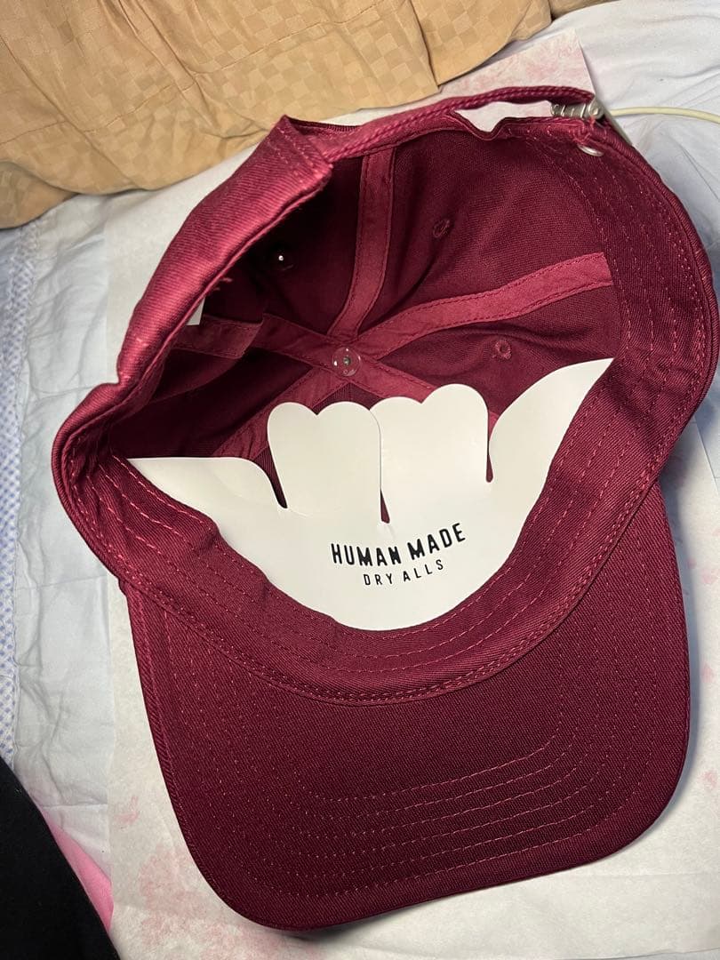 Human made cap burgundy キャップ