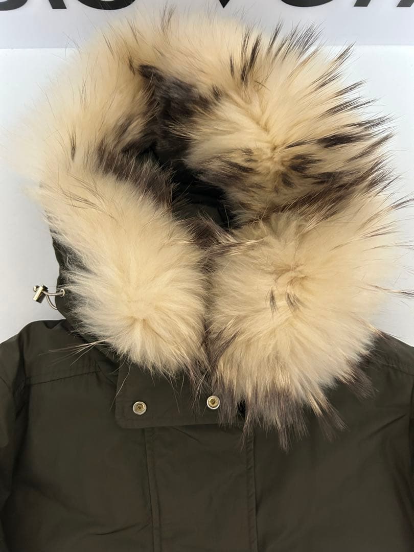 WOOLRICH ウールリッチ リアルファーフード付きロングダウンジャケット