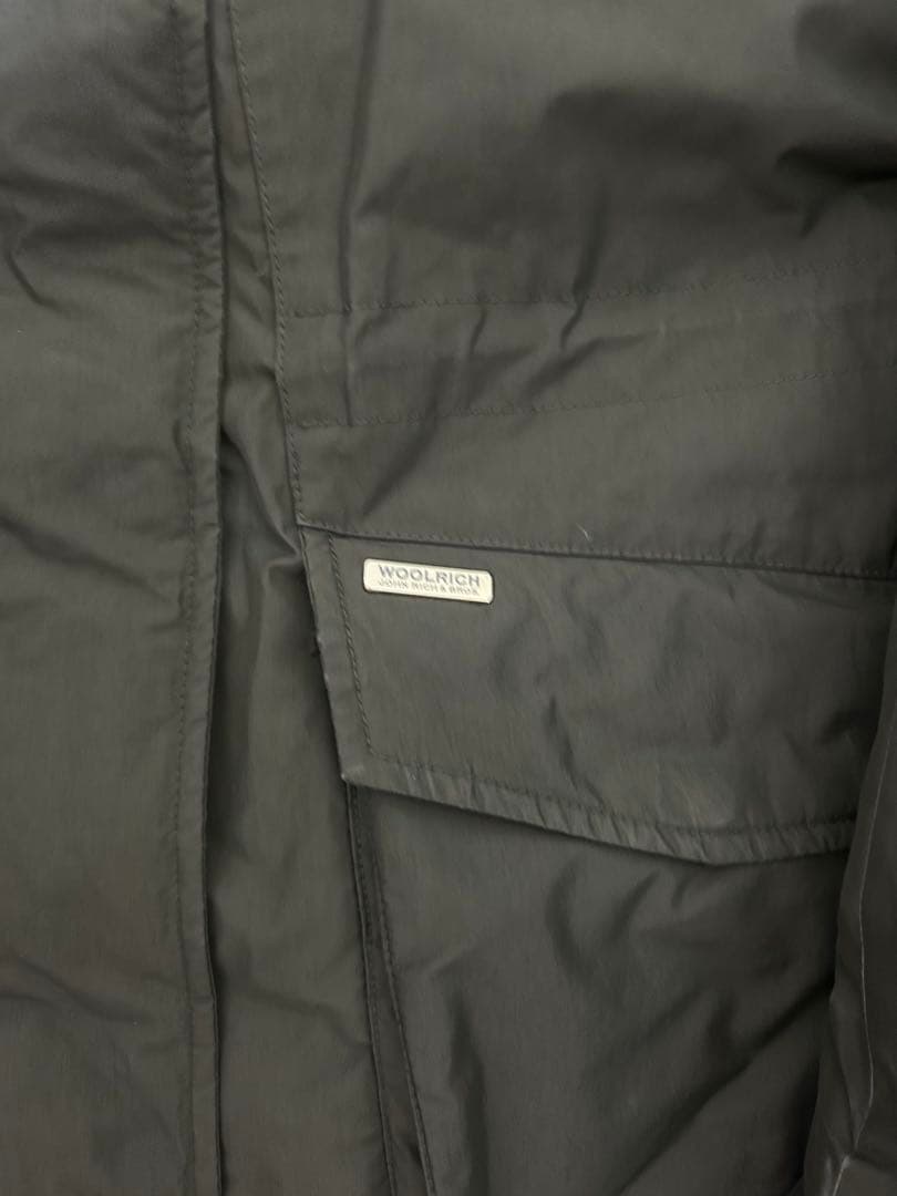 WOOLRICH ウールリッチ リアルファーフード付きロングダウンジャケット