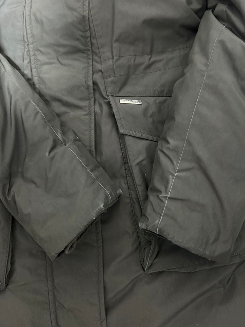 WOOLRICH ウールリッチ リアルファーフード付きロングダウンジャケット