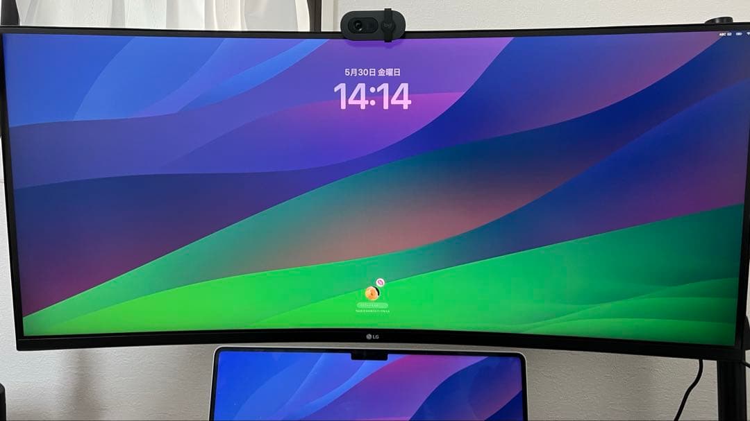 LG モニター 35WN75C-B 35インチ/曲面型ウルトラワイドモニター