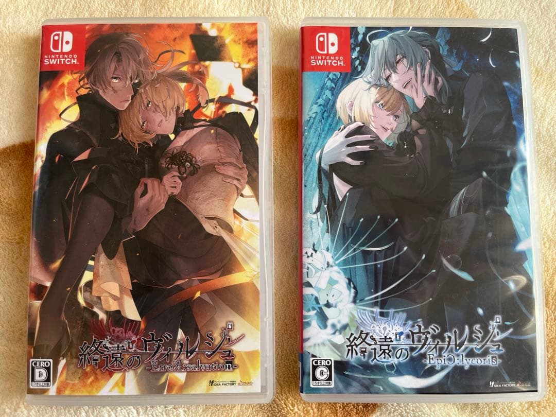 Nintendo Switch用ソフト 終遠のヴィルシュ2本セット