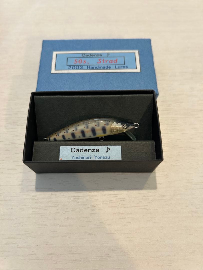 Cadenza カデンツァ 50s Strad ハンドメイドミノー②