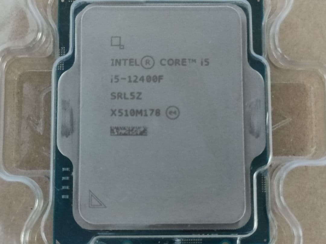 長*川様 Intel Core i5-12400F CPU