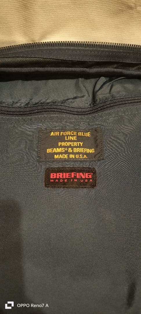 アオヤギさん専用BRIEFING BEAMS PLUS 別注 3way ネイビー