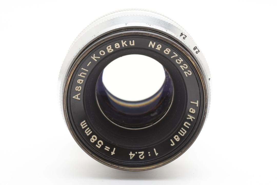 ASAHI TAKUMAR 58mm F2.4 M37 ペンタックス カメラ