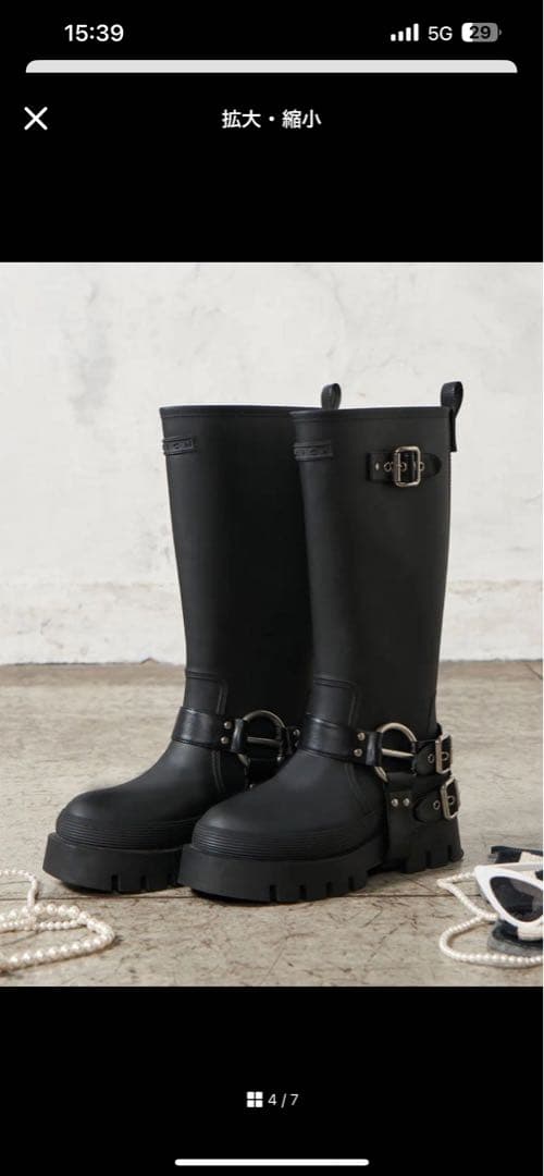 Darich ハーネスラバーブーツ 新品未使用 ダーリッチ ロングブーツ