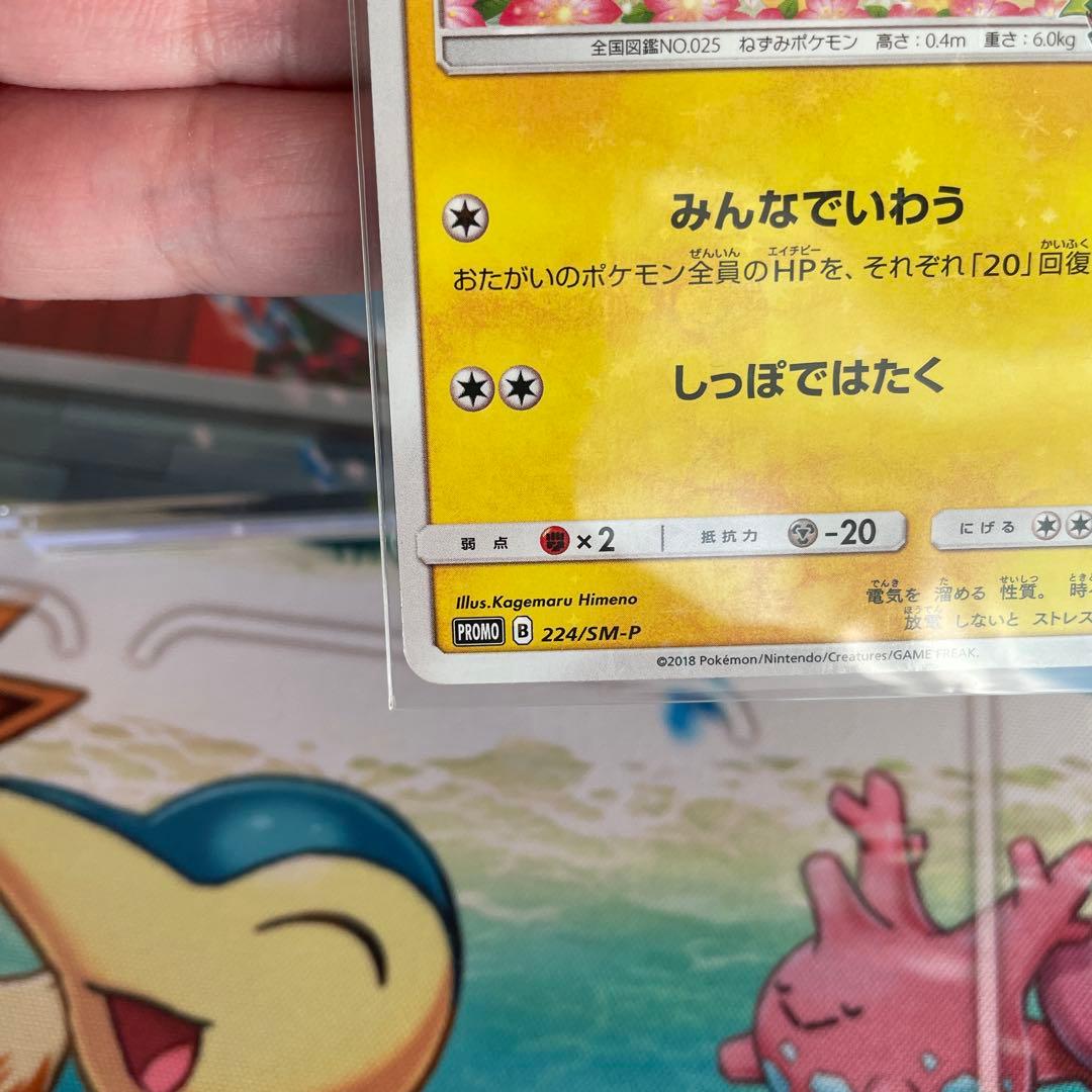 ピカチュウ：ポケモンセンター20周年記念キャンペーン みんなでいわう