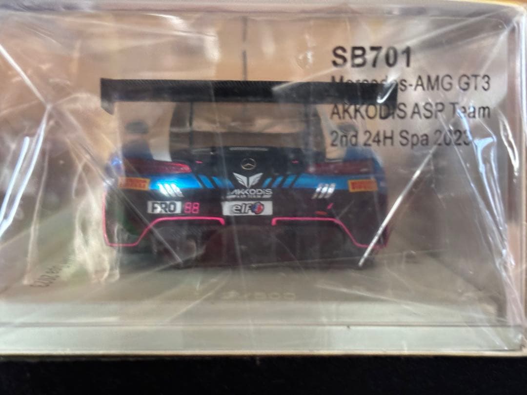 スパーク 1/43 AKKODIS ASP Team 2nd 2023 Spa