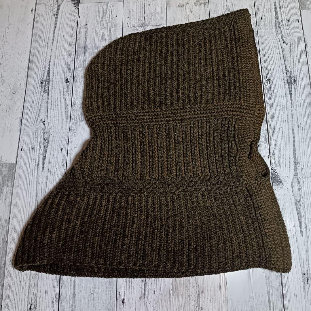 【USED】Kapital ミリタリー ニットケープ