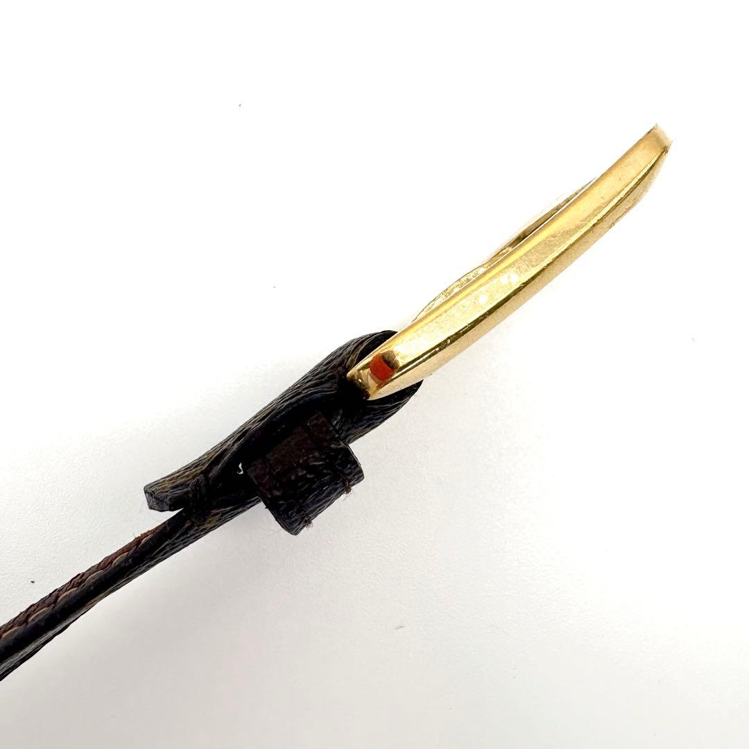 VUITTON　ベルト　モノグラム　サンチュール　レザー　PVC　ゴールド