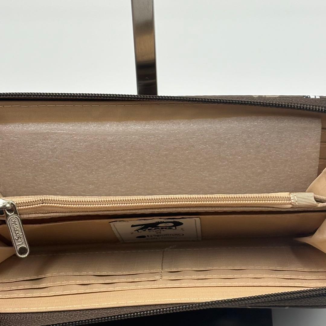 レスポートサック　スヌーピーレモノグラム　長財布