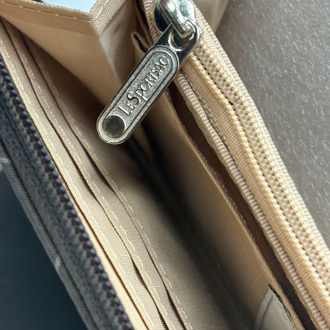 レスポートサック　スヌーピーレモノグラム　長財布