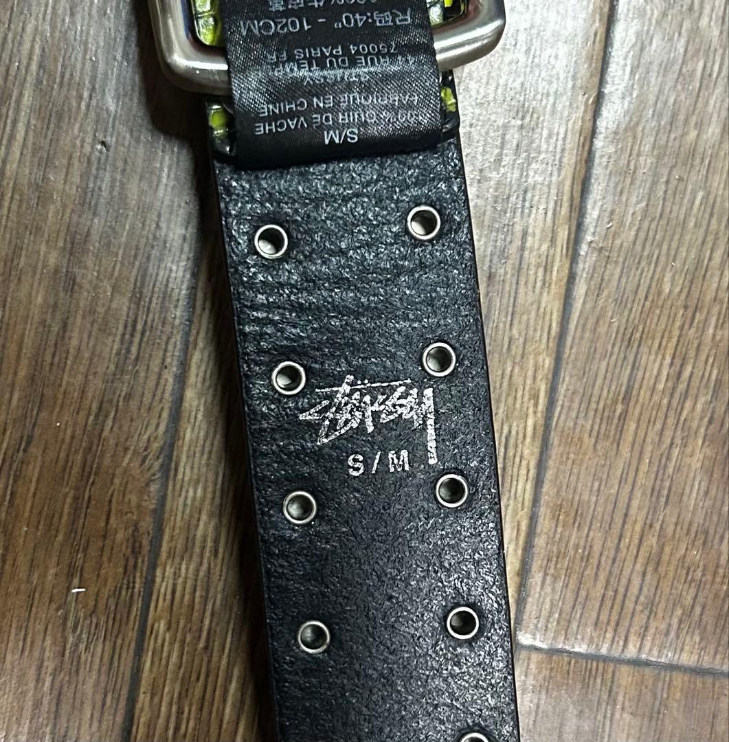 Stussy スネークスキン ベルト S/M
