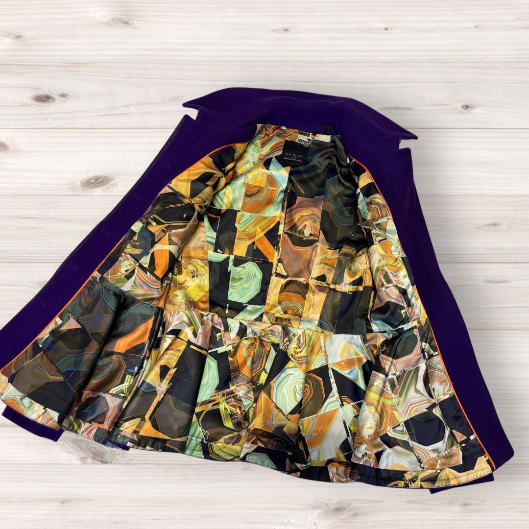 専用です　【Ted Baker】ドレスコート　ペプラムジャケット　ウールカシミヤ