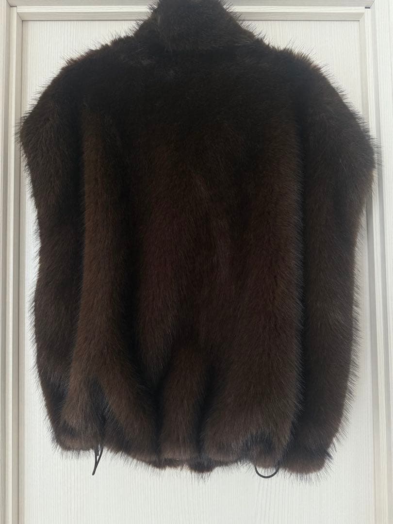 AP STUDIO シャギーベスト　ブラウン