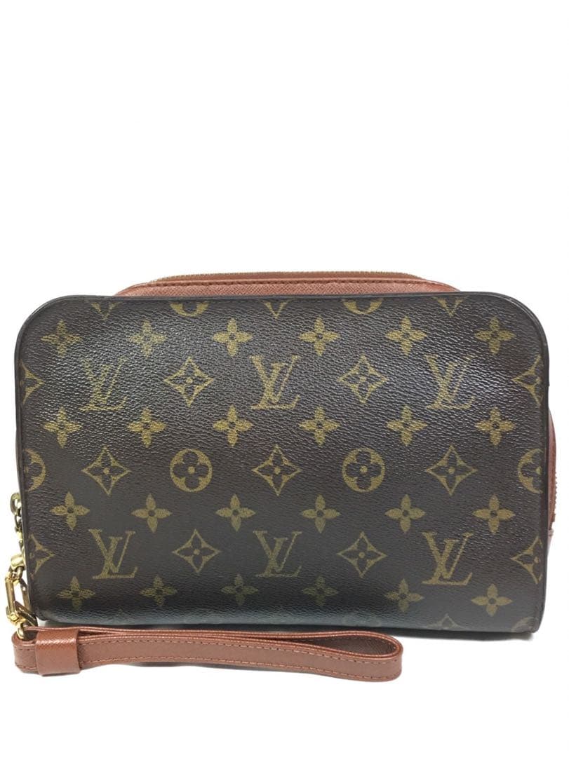 ルイヴィトン　モノグラム　オルセー　クラッチバッグ　ハンドバッグ