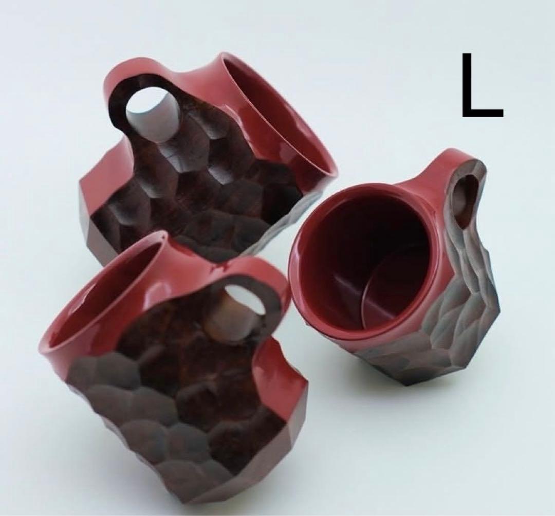 伊勢丹限定 ジンカップ jincup ISETAN Urushi Red L