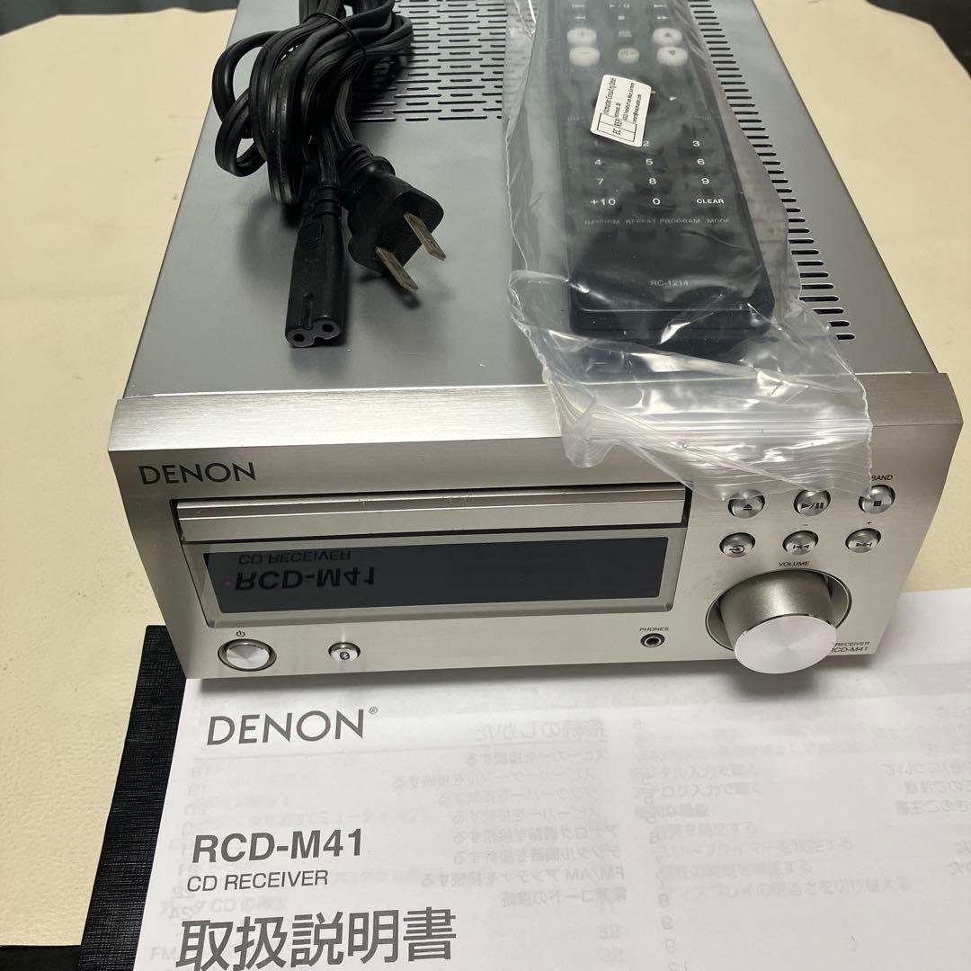 DENON CD RECEIVER RCD-M41 動作品 2018年製