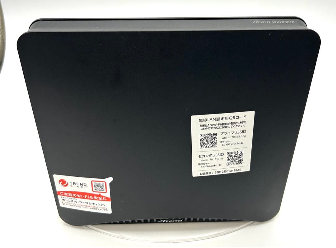 NEC PA-WX7800T8 無線LANルータ Aterm