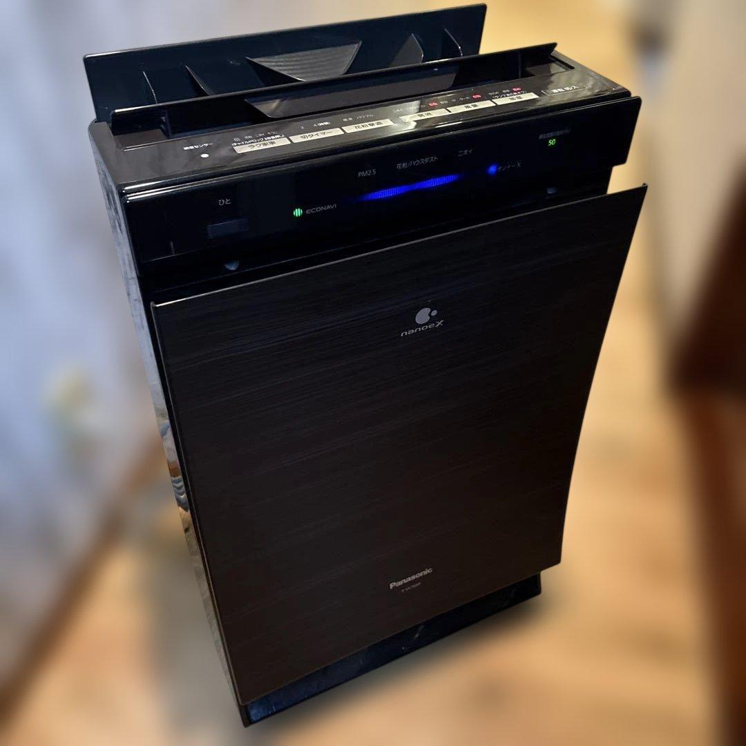 Panasonic nanoeX空気清浄機 F-VC70XPウッドダークブラウン