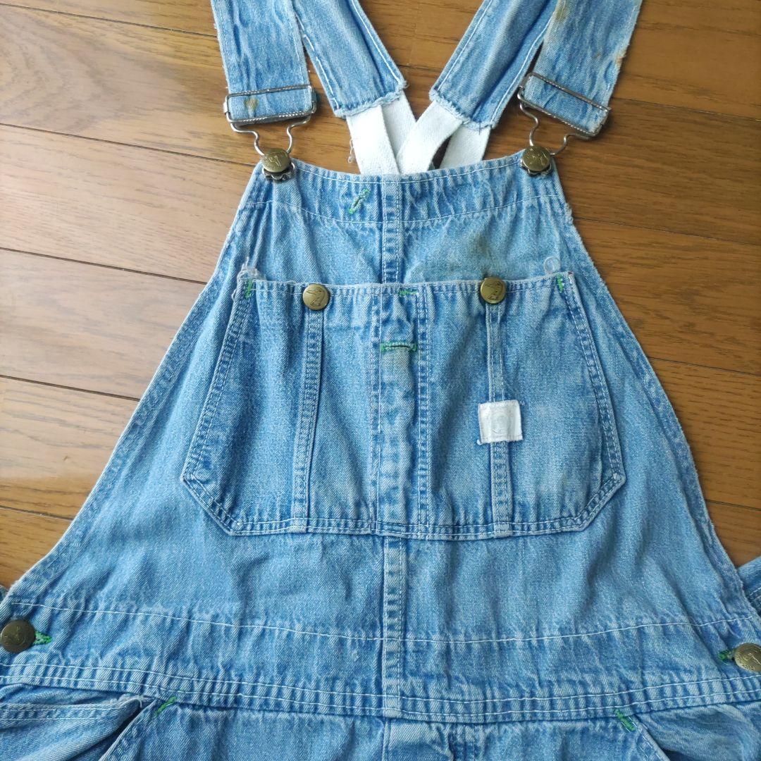 50s　duckhead オーバーオール　ローバック　ヴィンテージ