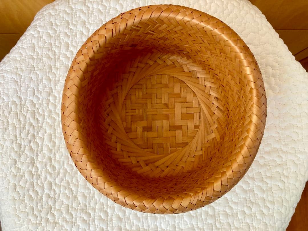 未使用 ヨーガンレール ババグーリ 竹籠