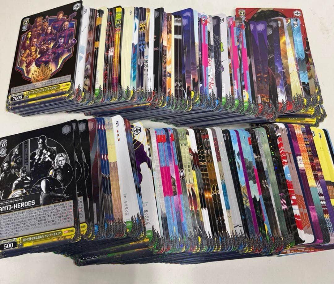 ws ヴァイスシュヴァルツ　marvel マーベル　vol.3 4コン デッキ